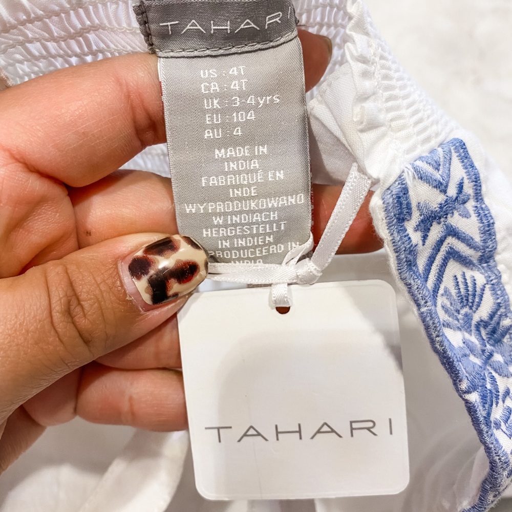 SOLD NEW with tags Tahari Girls top. 4T - Picture 2 of 2